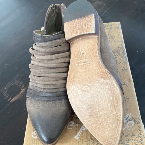 Free People Lost Valley Ankle Boot 37 New! - Picture 4 of 5